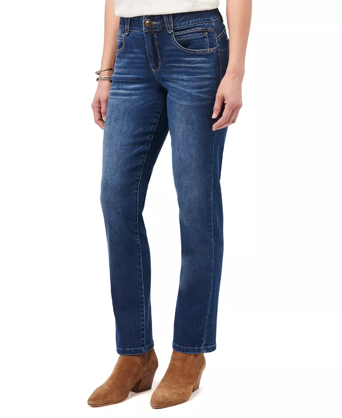 Petite AB Solution High-Rise Straight Jeans