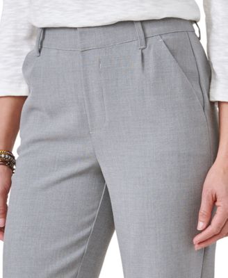 Petite AB Solution Sky Rise Barrel Leg Trousers