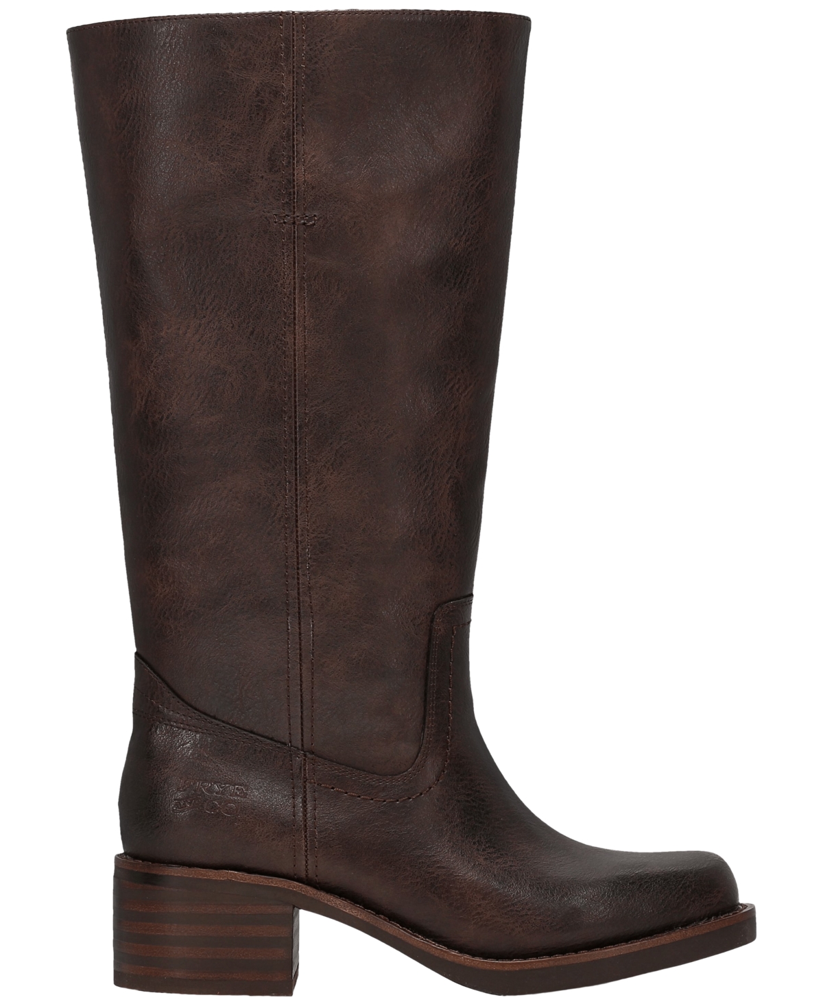 Frye and Co. Women's Miranda Leather Stacked Heel Boots