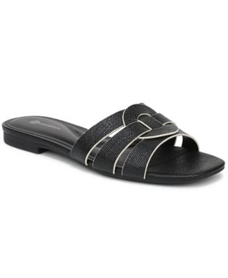 Giani Bernini - Women's Norra Slide Flat Sandals