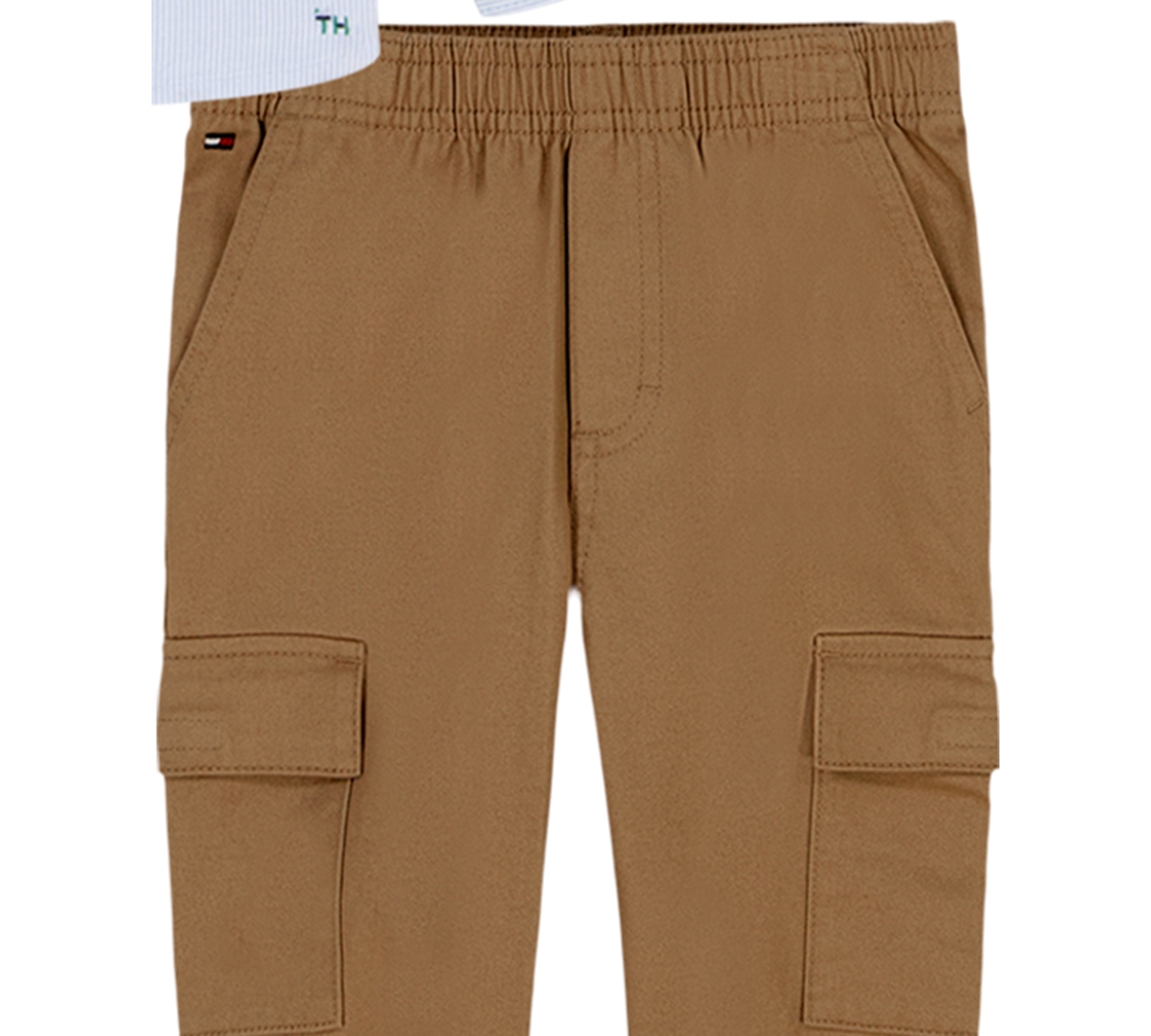 Tommy Hilfiger Baby Boys' Shirt and Jogger Pants, 2-Piece Set