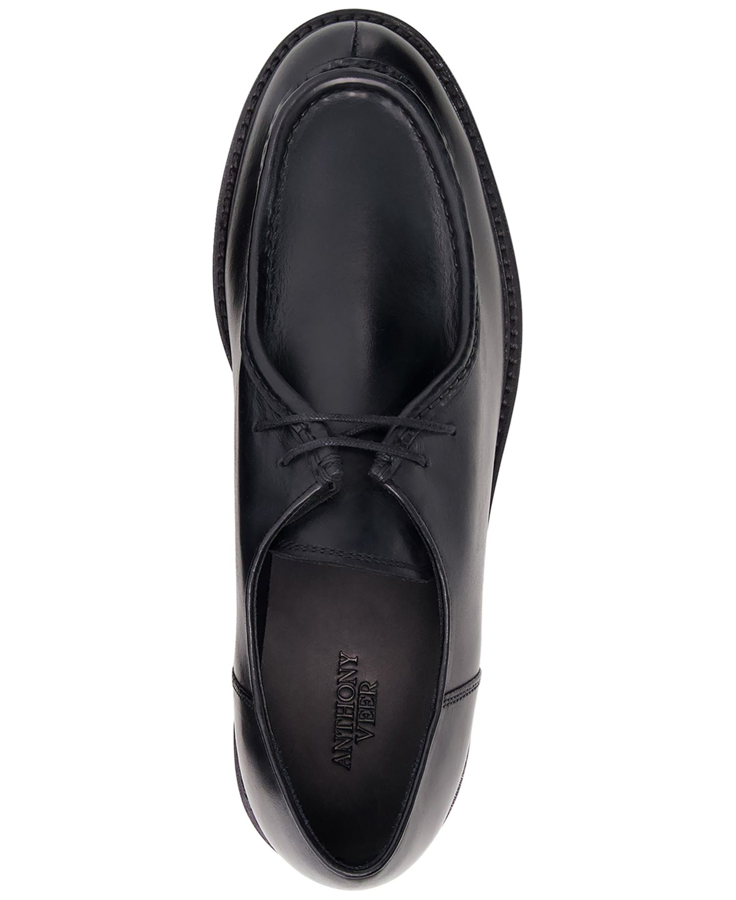Мужские мокасины Anthony Veer Ellison Slip-On Moccasin, цвет: Чёрный — фото 4