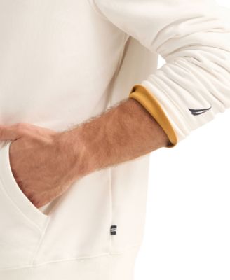 Men's Regular-Fit Kangaroo Pocket Polo Sweatshirt