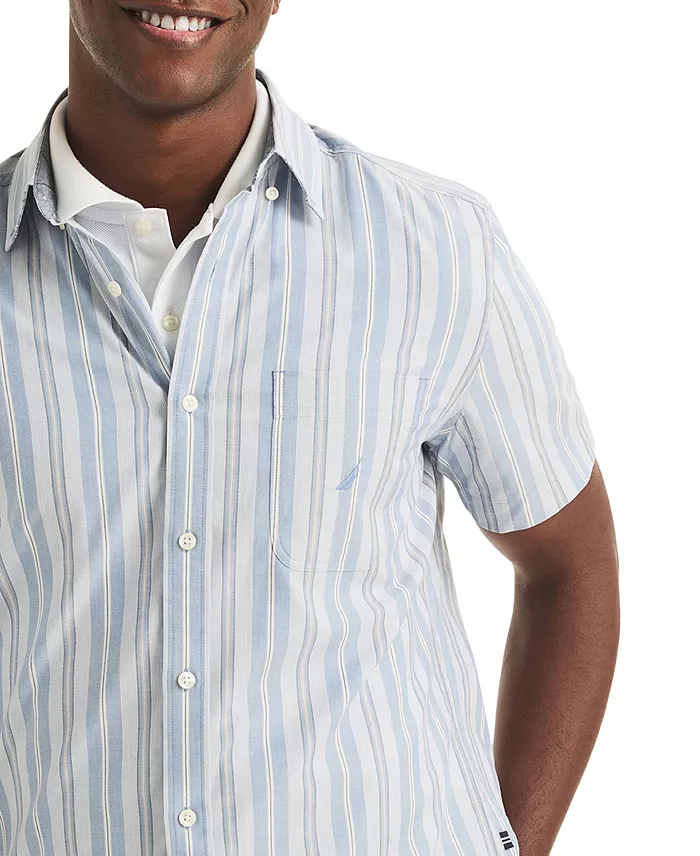 Men's Striped Classic-Fit Shirt - thumbnail 3