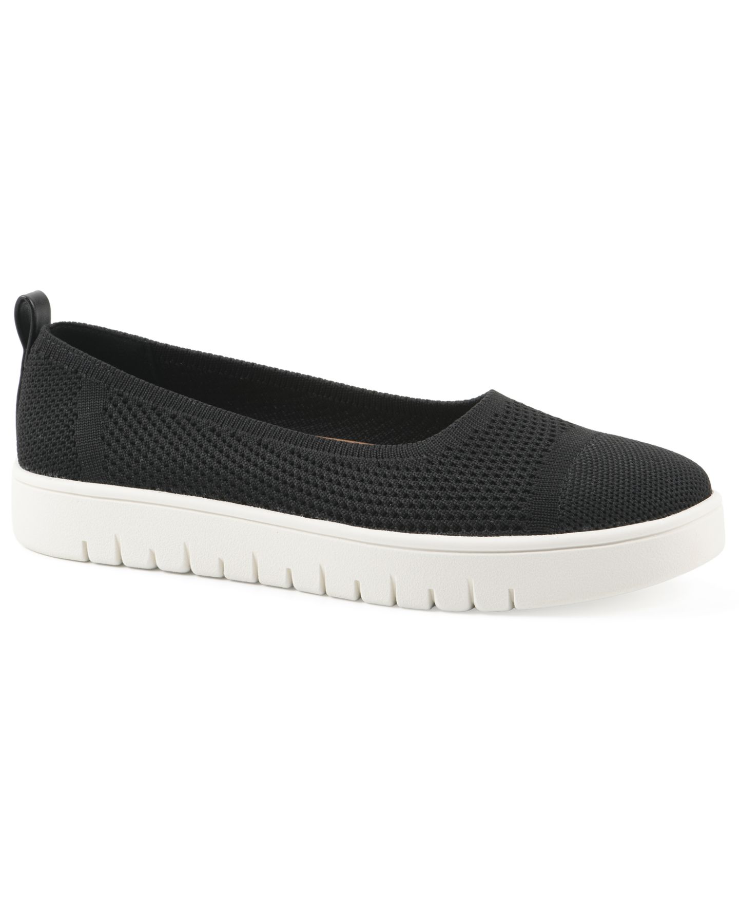Женские кроссовки White Mountain Naveen FOM Slip-on, цвет: Чёрный — фото 1