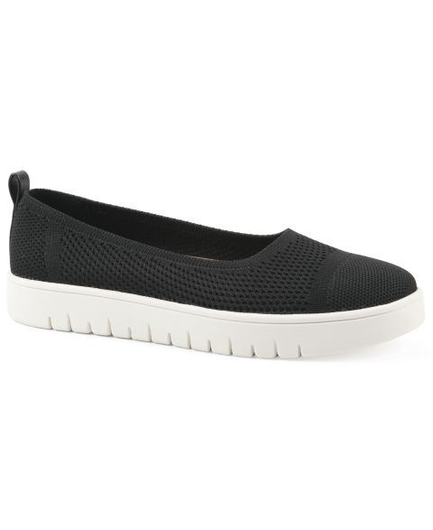 Женские кроссовки White Mountain Naveen FOM Slip-on, цвет: Чёрный