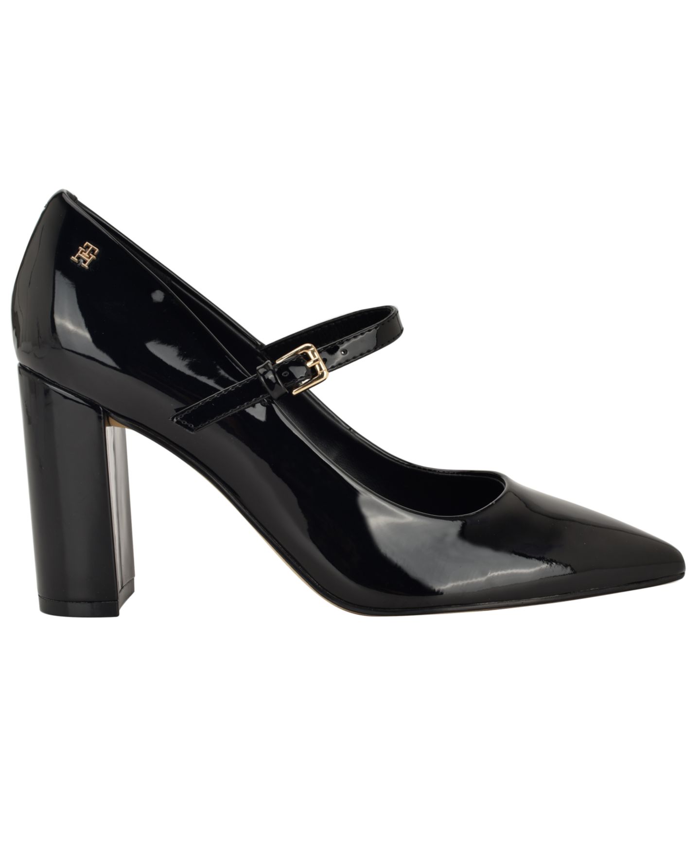Женские туфли Tommy Hilfiger Aveniz Mary Jane Block Heel Pump, цвет: Чёрный — фото 2