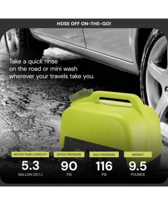 24V IONMAX Cordless Sink/Shower Spray Washer Kit with Battery, WA24C-LTE