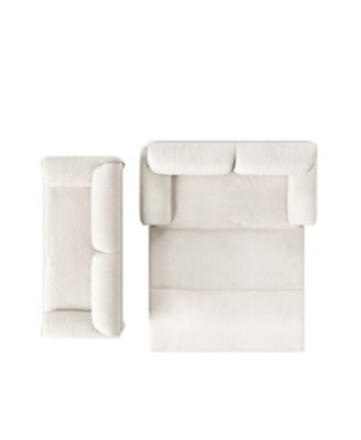 Streamdale 66" Queen Pull Out Sofa Bed with Storage, 3-in-1 Convertible Velvet Loveseat