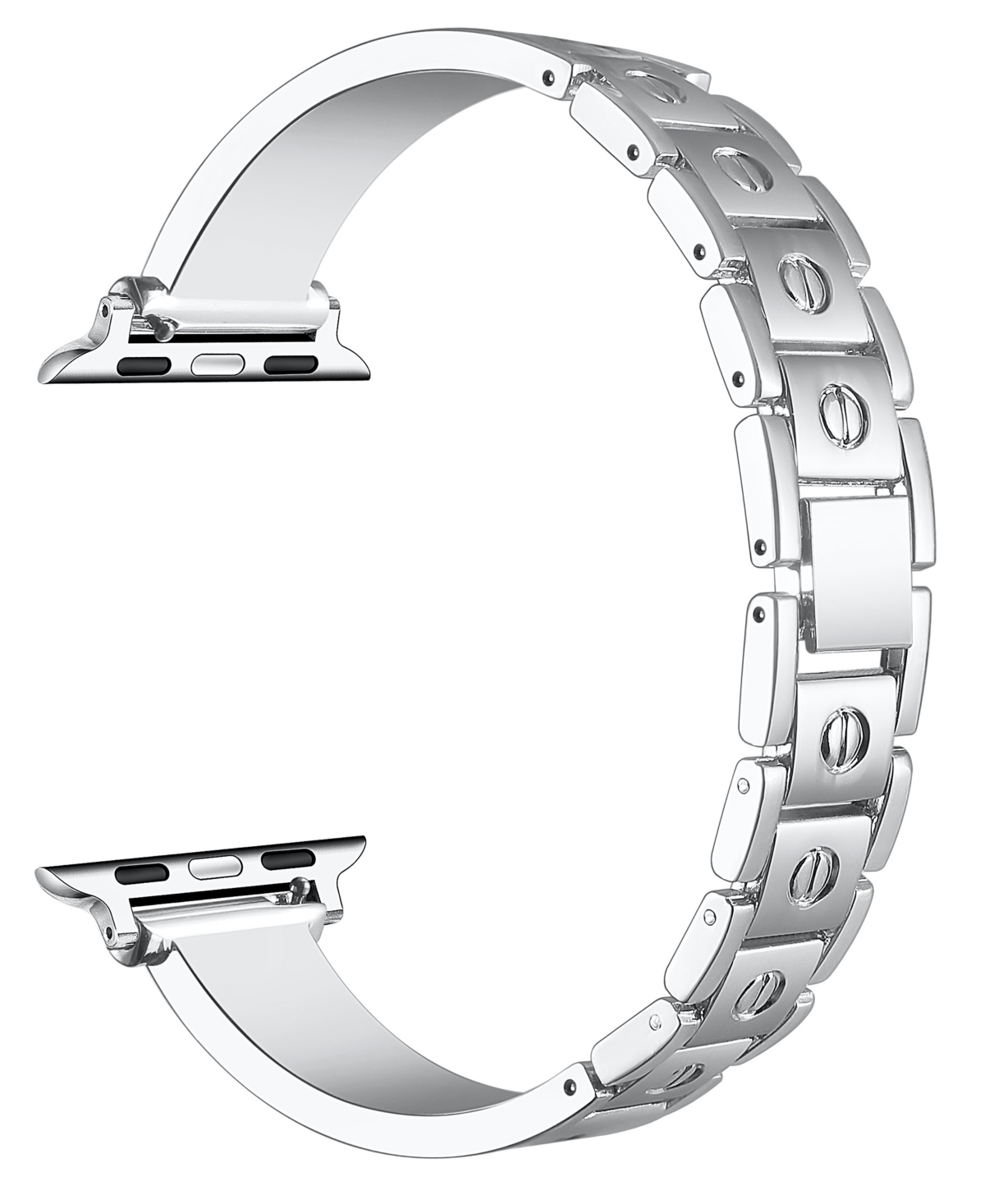 Posh Tech Quinn Stainless Steel Bangle Band for Apple Watch