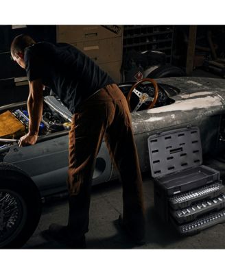 205 Piece Mechanics SAE Metric Socket and Tool Set with Case