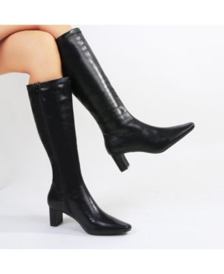 Adrienne Minimalist Knee High Boots