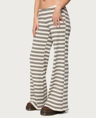 Women's Avalie Striped Ribbed Pants