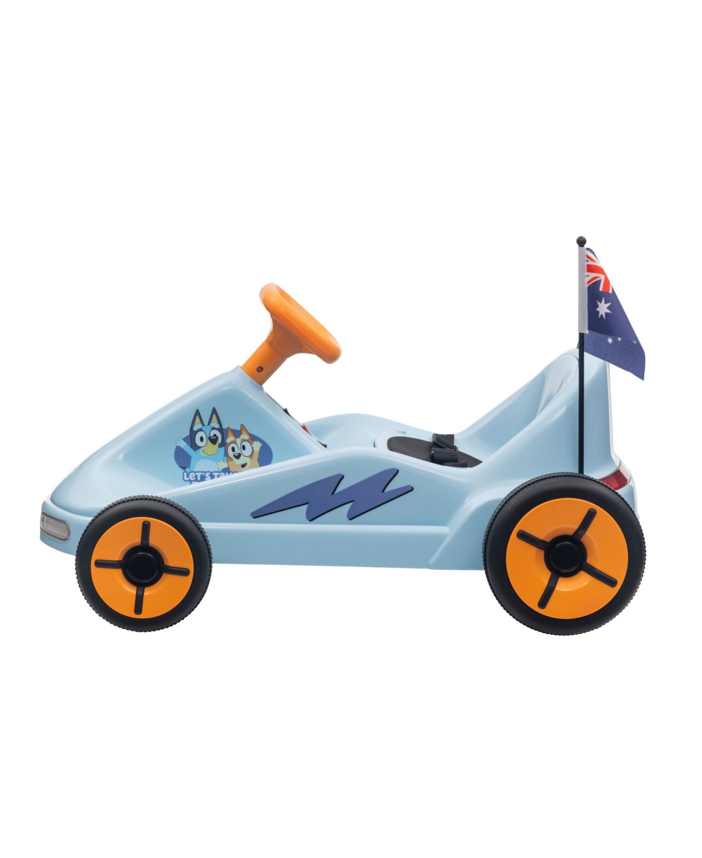 Детская игрушка Bluey 12V Kids' Go-Kart with Lights, 1-Seat, Ages 3+ — фото 3