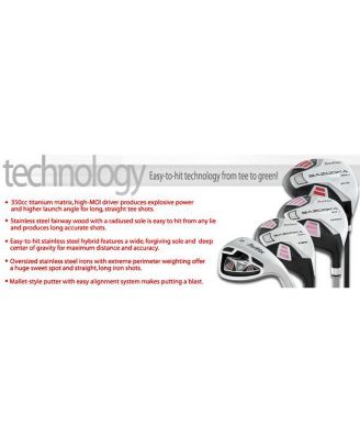 HT Max-J Junior Red Right Hand Driver - 3-5