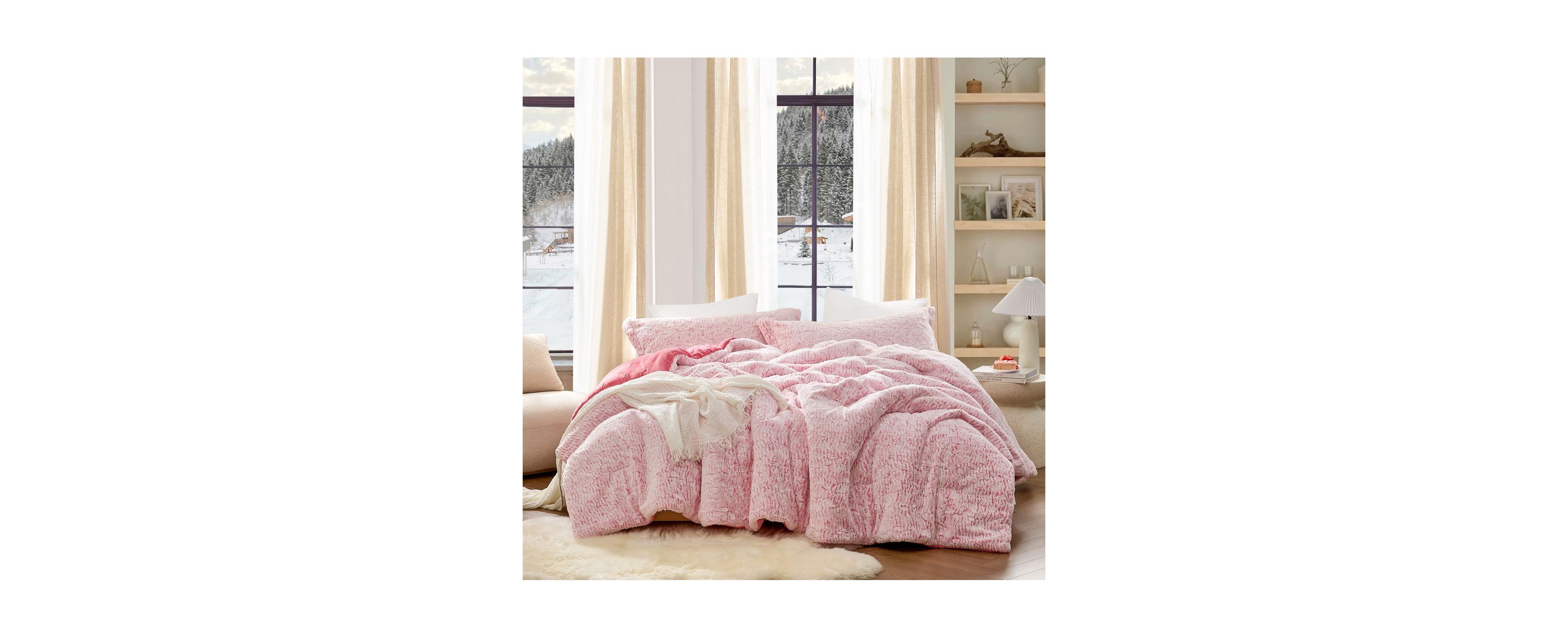 Coma Inducer Shortcake Strawberry Pink Oversized 3-Pc. Comforter Set