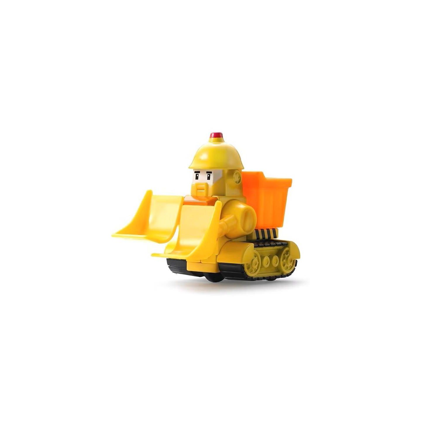 Детская игрушка Robocar Poli Die-Cast Bulldozer Construction Truck - Bruner Early Educational & Role-Play Toys for Toddlers Ages 1+ — фото 5