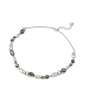 Abalone Beaded Collar Necklace