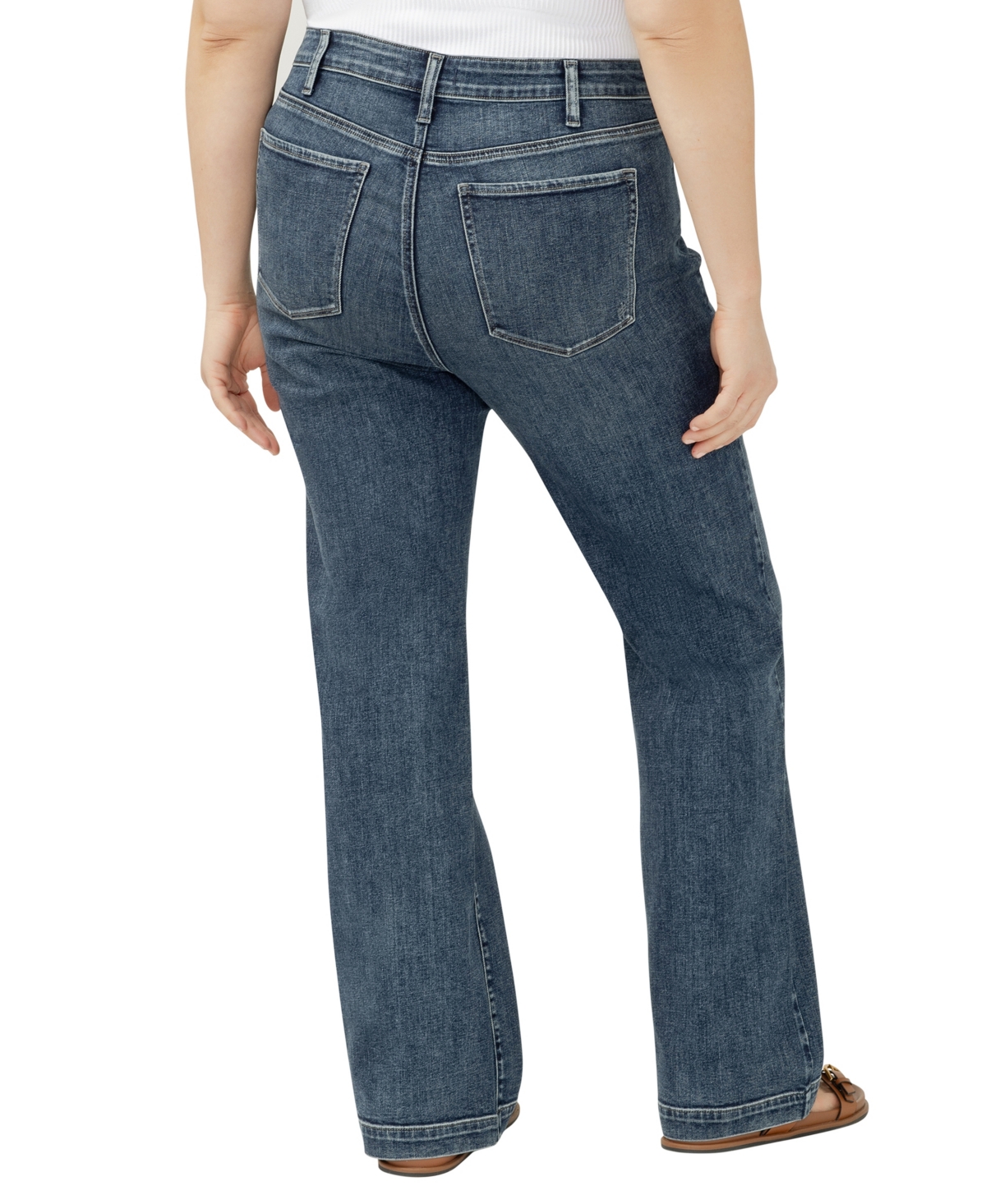 Silver Jeans Co. Plus Avery High Rise Curvy Fit Trouser