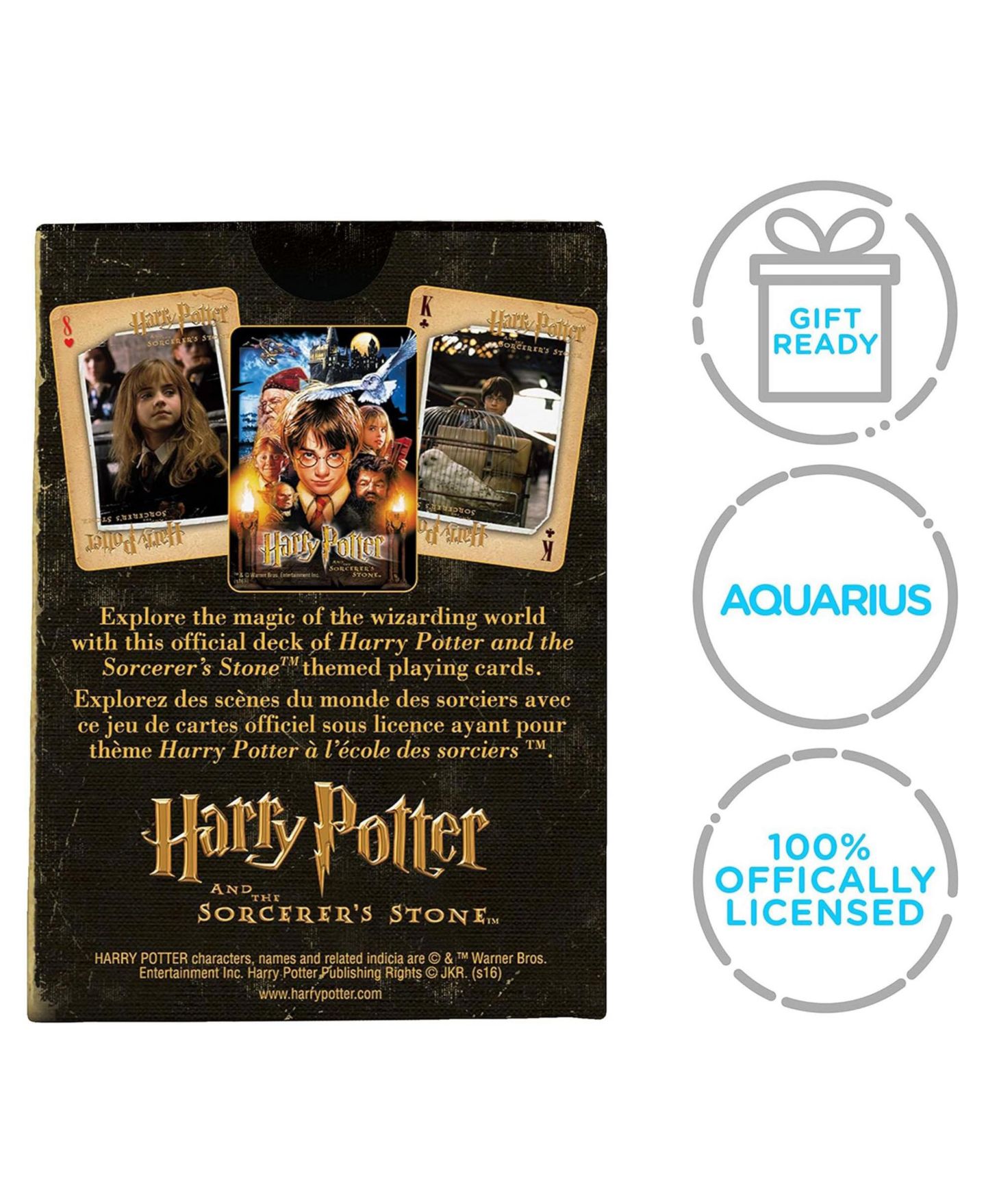Детские игрушки NMR Distribution Harry Potter and the Sorcerer's Stone 52 Playing Cards, Ages 14+ — фото 6