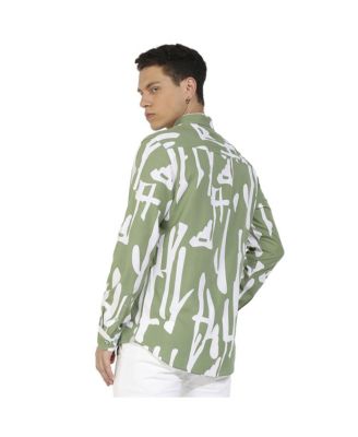 Men's Abstract Print Shirt