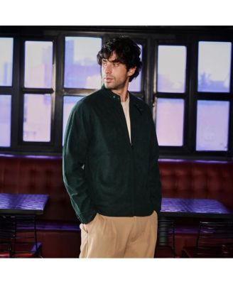 Men's Emerald Green Corduroy Rider Jacket