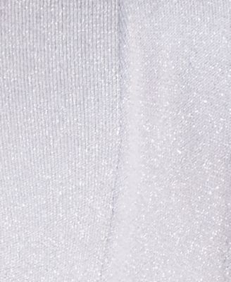 Women's Open-Front Metallic Cardigan, Created for Macy's