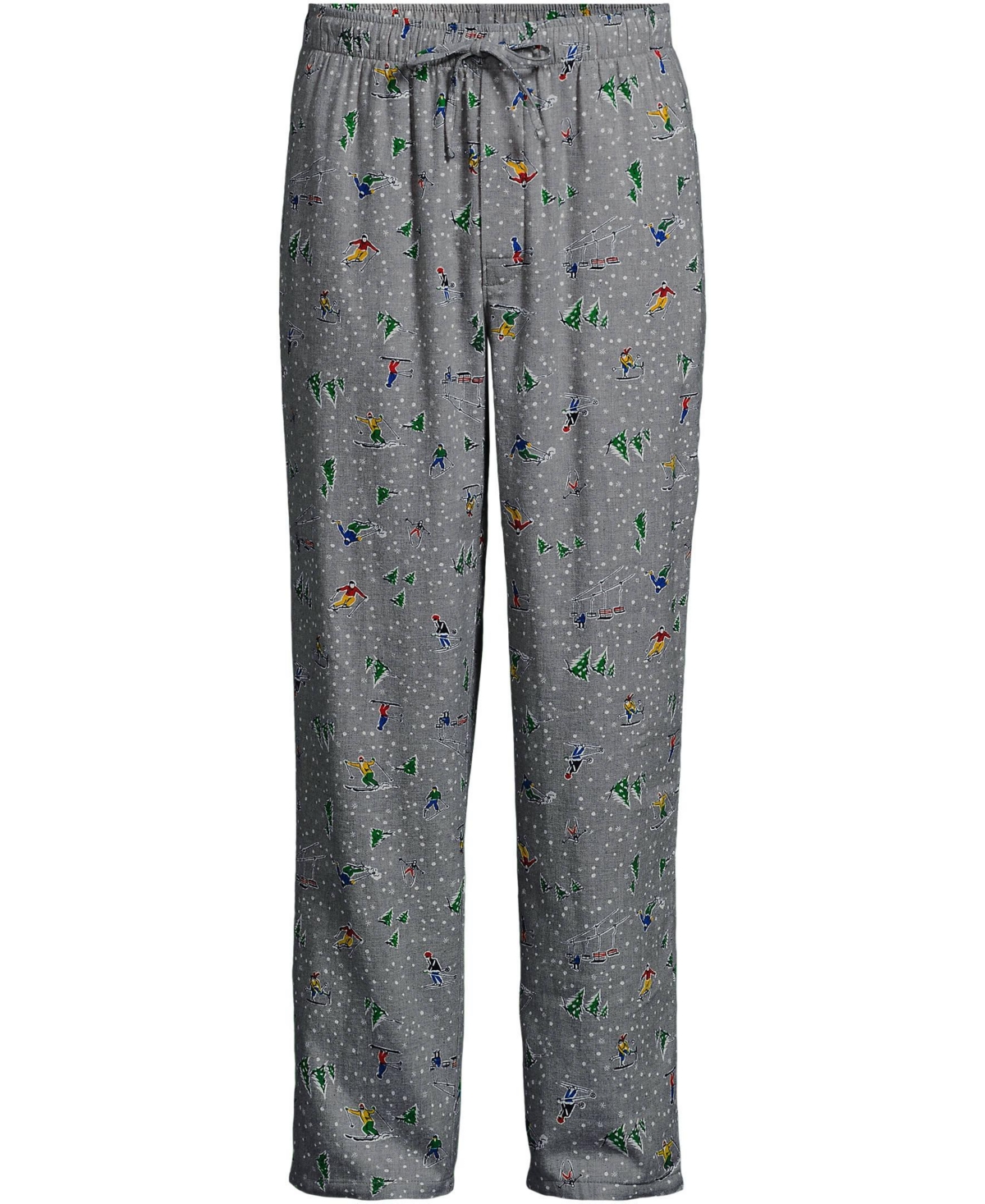 Lands' End Big & Tall Flannel Pajama Pants