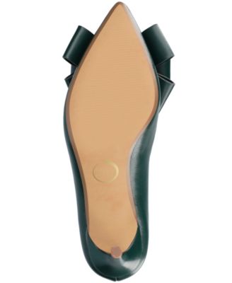 Women's Crystol Pointed Toe Bow Stiletto Pumps