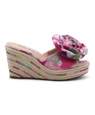 Womens Crash Floral Wedge
