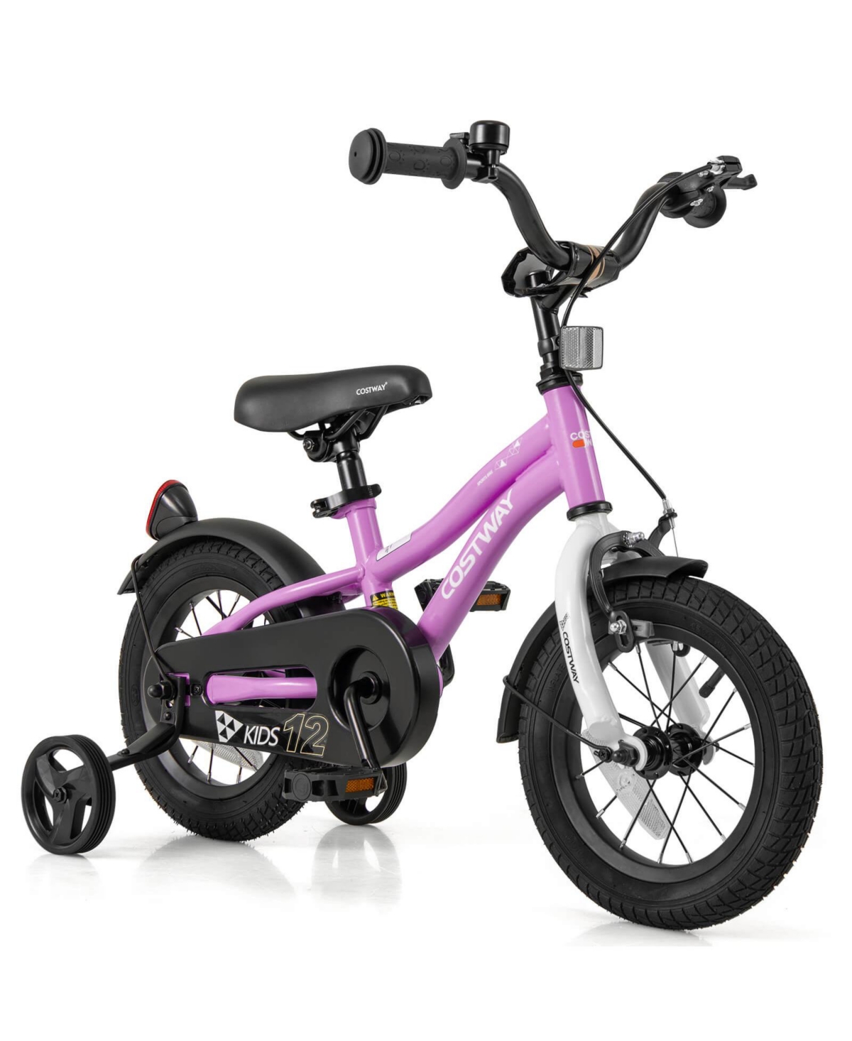 12" Kids Bike for 3-4 Years Old Boys & Girls with Adjustable Seat Handbrake Reflectors