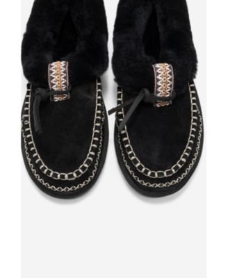Noriel Leather Moccasin Slippers (Women)