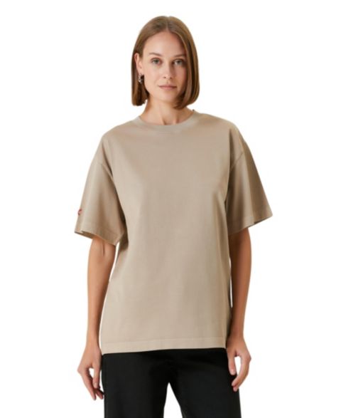 Женская футболка PCFG Pure Cotton Your Itch Printed, цвет: Бежевый