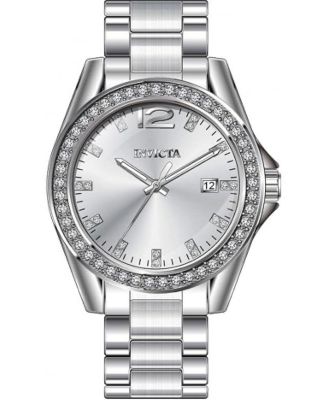 Women's 49846 Angel Quartz PC32 Silver Dial Watch