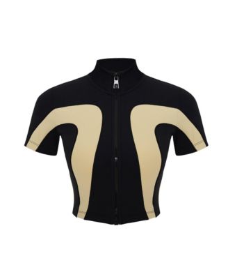 Women's Boomerang Zip Up Top