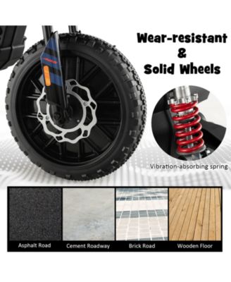 Aprilia Licensed Kids Ride On Motorcycle with 2 Training Wheels