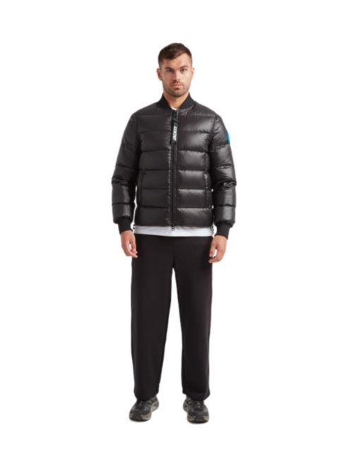 Мужская куртка JACK1T Vortex Long Sleeve Bomber, цвет: Чёрный