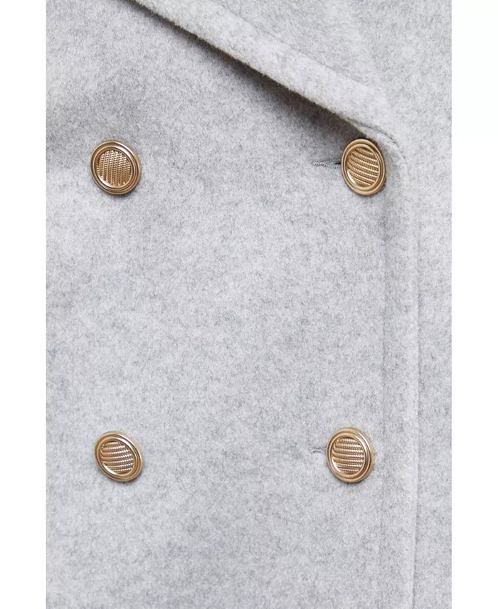 Women's Relaxed Tailored Coat - thumbnail 4