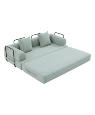 Streamdale Foldable & Compressible Sofa with Metal Frame for Small Spaces