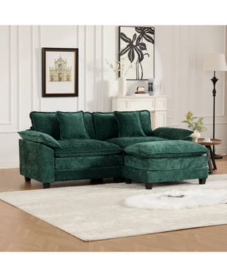 Cloud Couch: Ultimate Comfort Chenille Sofa with Ergonomic Support