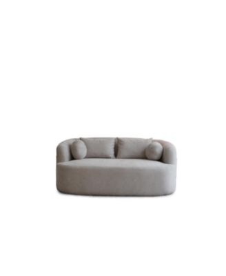 Streamdale Sofa-in-a-Box Memory Foam 2-Seater Couch, Gray