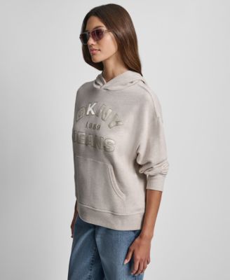 Women's Applique Chainstitch Logo Hoodie