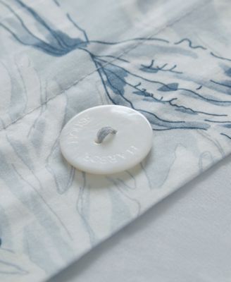 Botanical Floral 3-Pc. Duvet Cover Set, Full/Queen