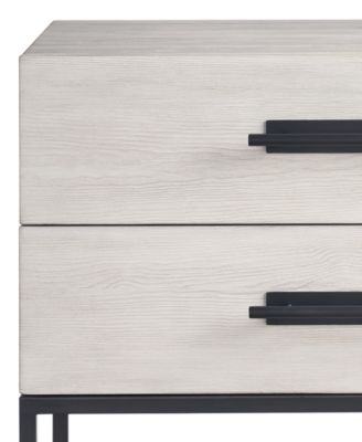 28" Dwell Metal Base Nightstand