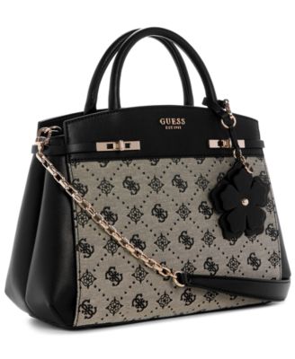 Melinda Logo Medium Tri Comp Satchel Bag