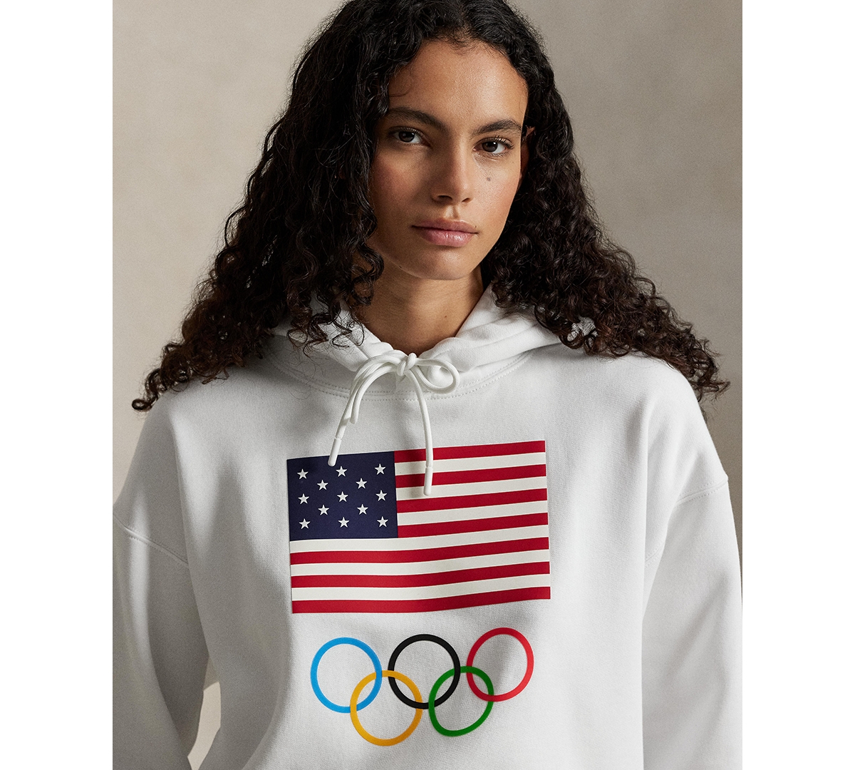 Polo Ralph Lauren Women's Graphic Print Fleece Hoodie