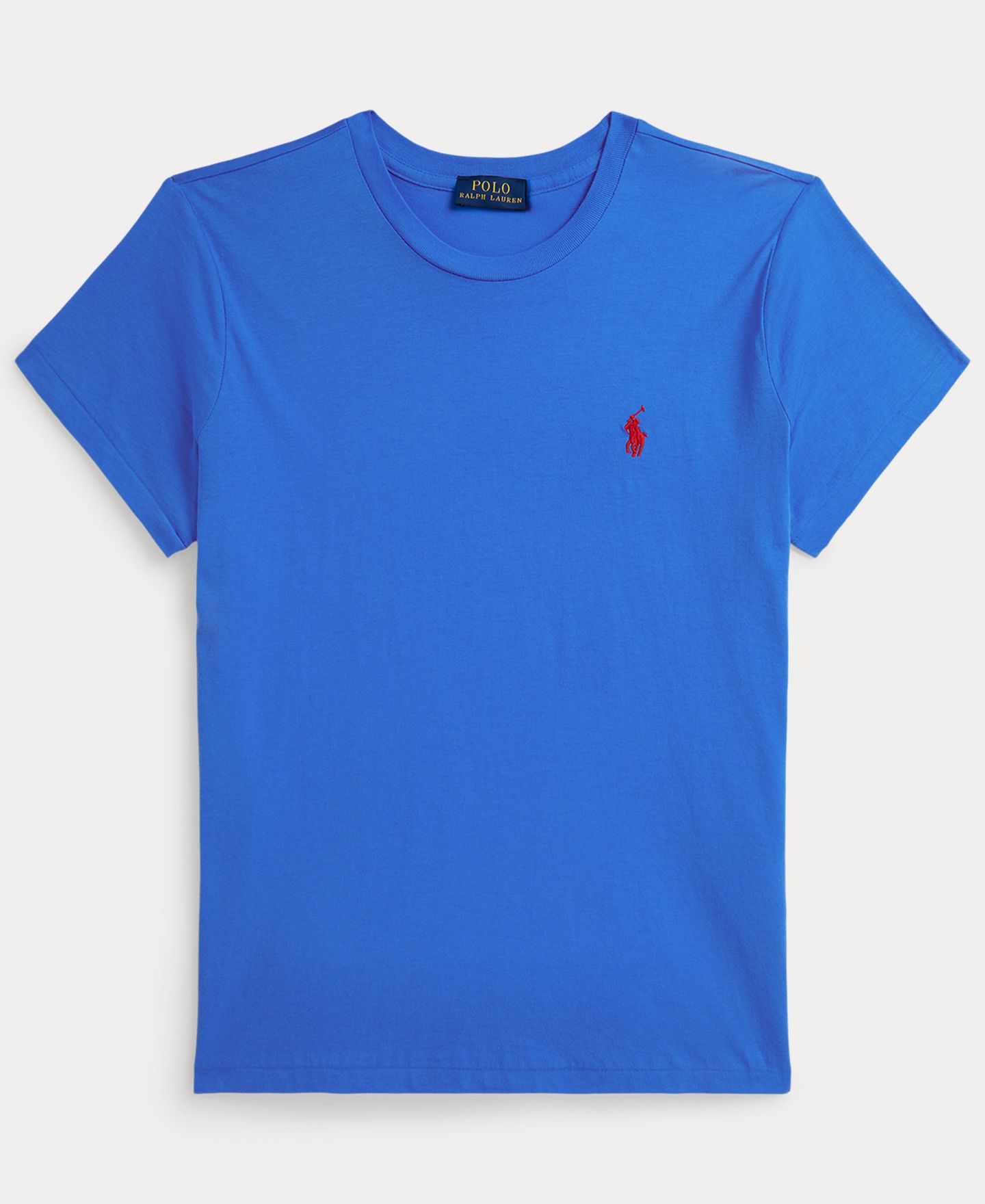 Женская футболка Polo Ralph Lauren Crewneck, цвет: Синий — фото 6