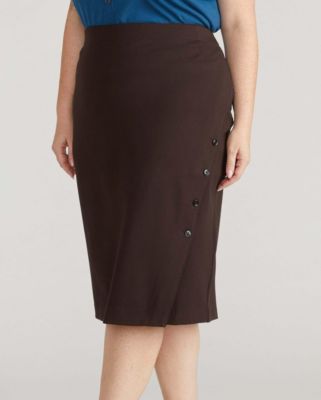Women's Plus Size Anya Ponte Skirt