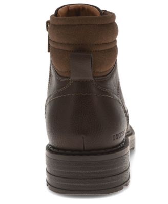 Men's Telford Rugged Lace-Up Round-Toe Boots