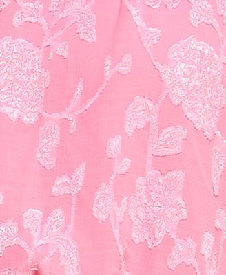 Juniors' Pleated Mock Neck Dress